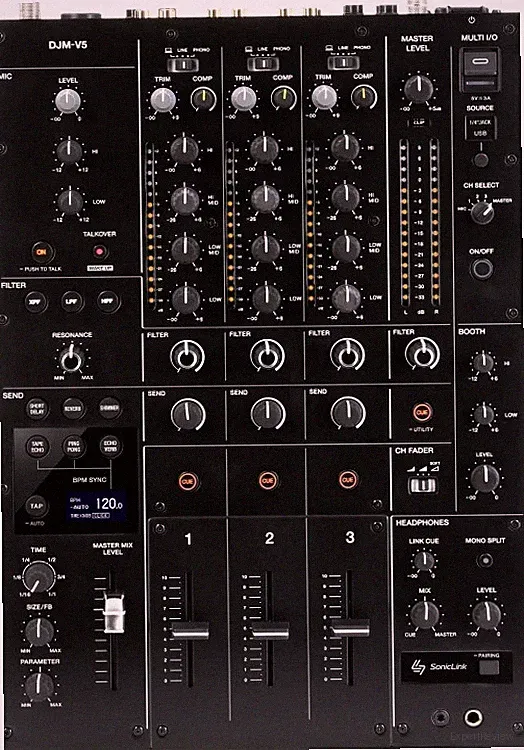 AlphaTheta DJM-V5 3-channel DJ Mixer