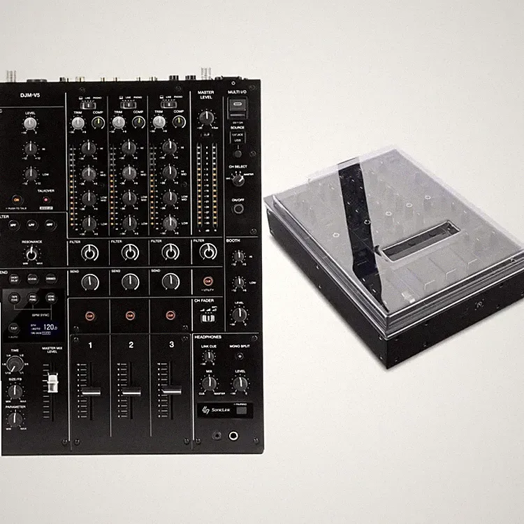 AlphaTheta DJM-V5 3-channel DJ Mixer with Decksaver