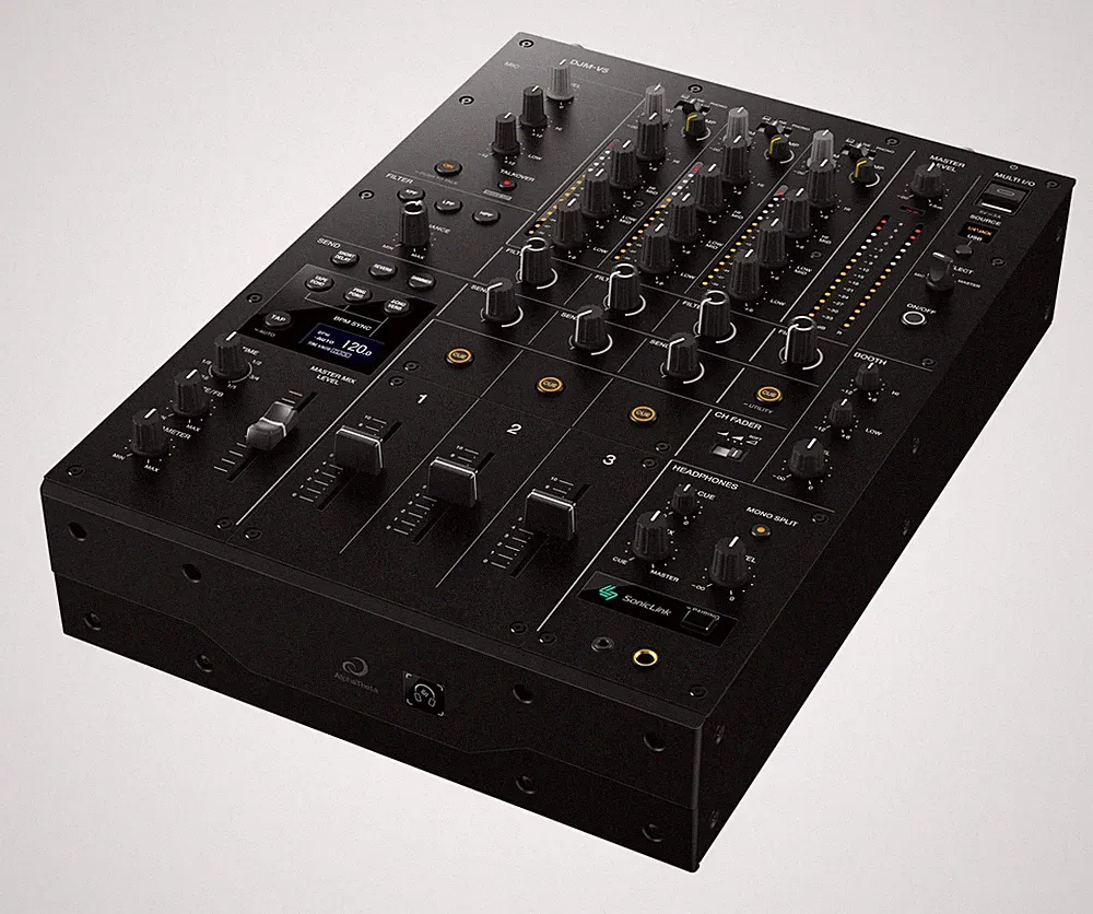 AlphaTheta DJM-V5 Next-generation 3-channel DJ mixer