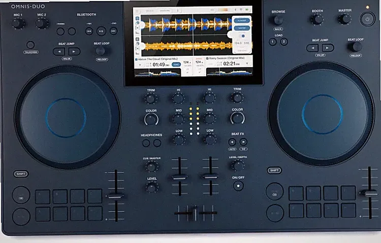 AlphaTheta Omnis-Duo 2-deck Portable DJ System