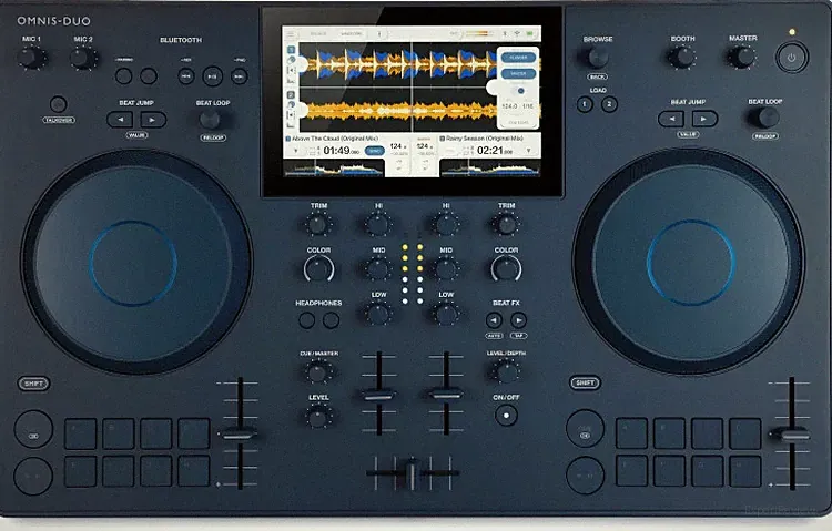 AlphaTheta Omnis-Duo 2-deck Portable DJ System