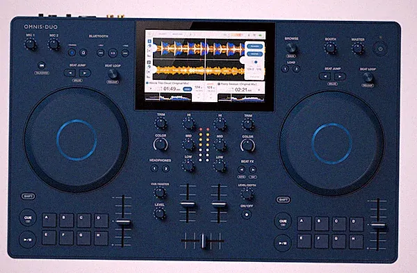 AlphaTheta OMNIS-DUO all in one portable DJ system