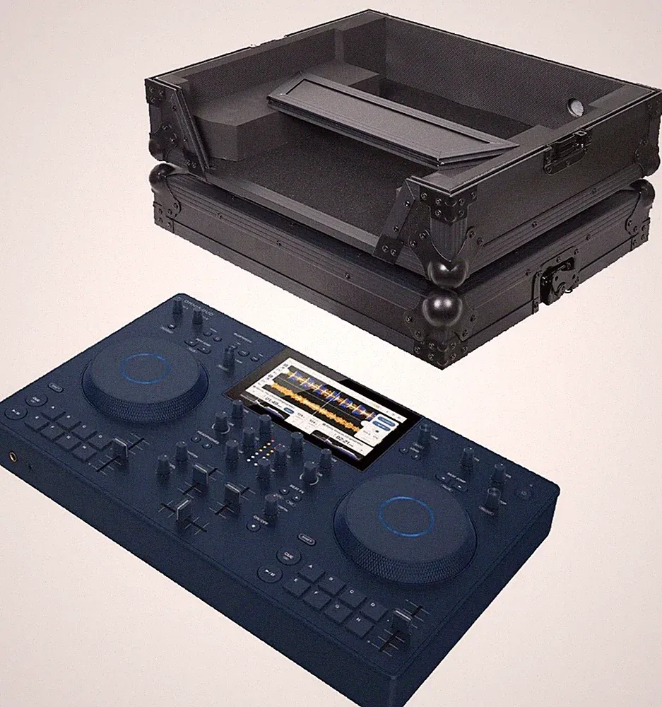 AlphaTheta OMNIS-DUO Portable DJ system w/BT +ProX XS-OMNISDUOBL ATA Flight Case