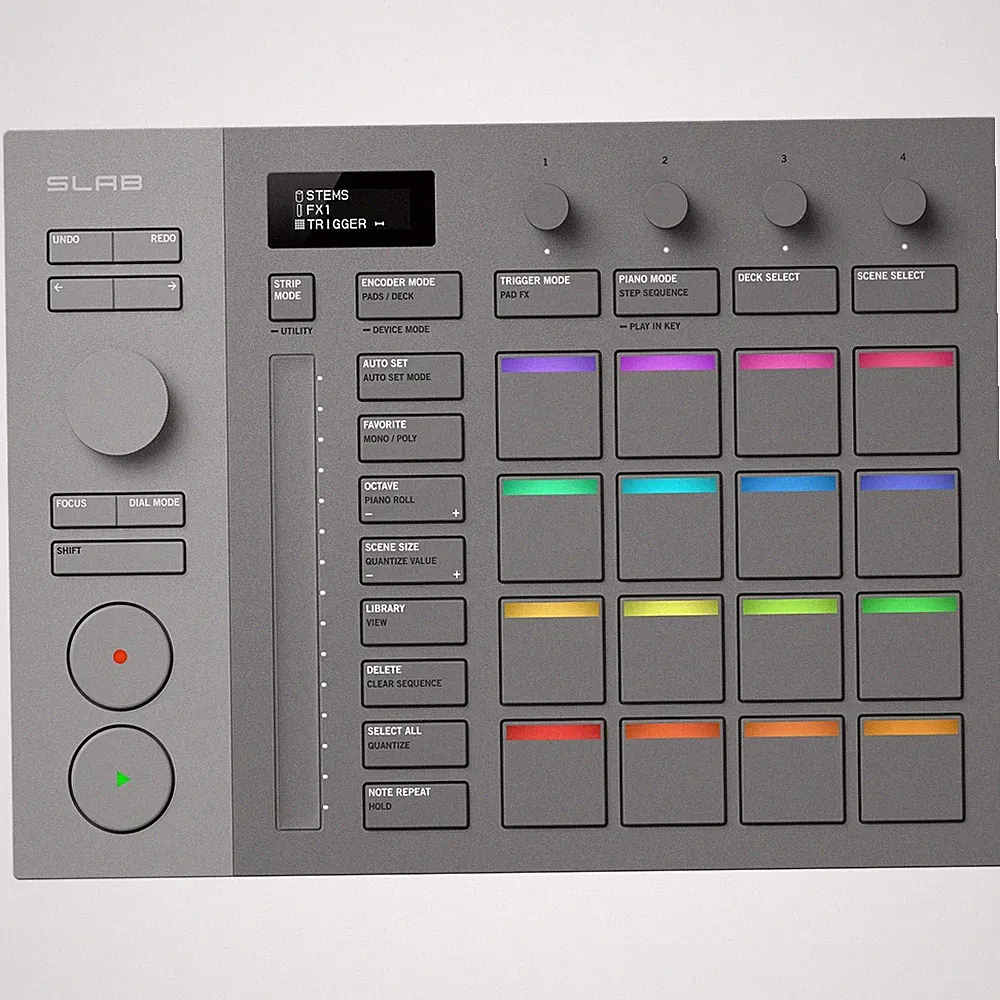 AlphaTheta SLAB Music Production Controller for Serato Studio