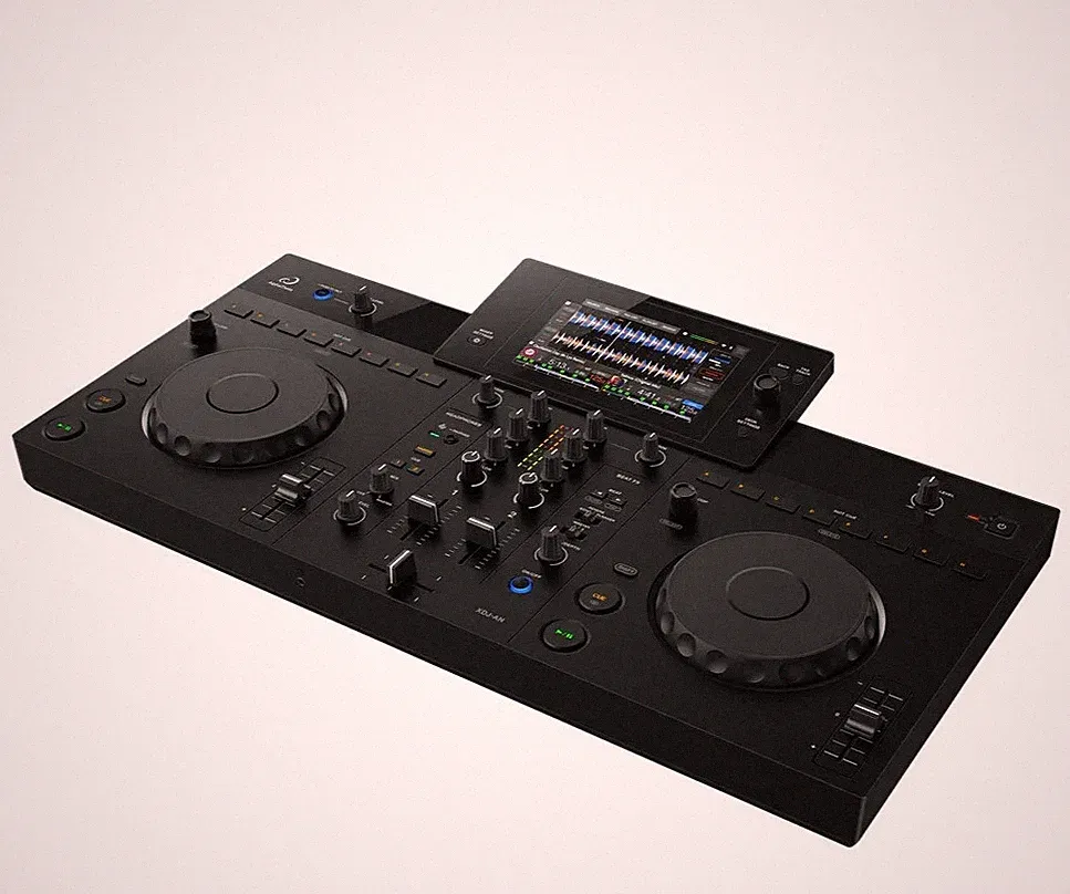 AlphaTheta XDJ-AN Professional All-in-One DJ System with Touchscreen Black