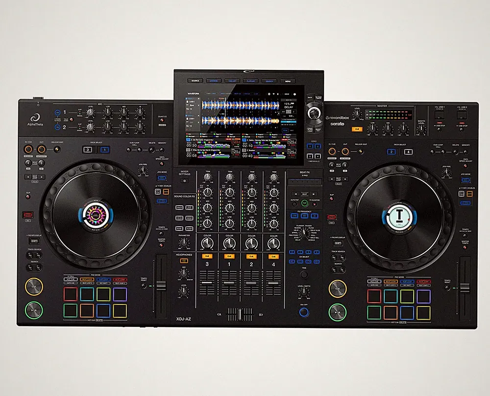 AlphaTheta XDJ-AZ 4-Deck DJ System for Rekordbox or Serato DJ Pro PROAUDIOSTAR