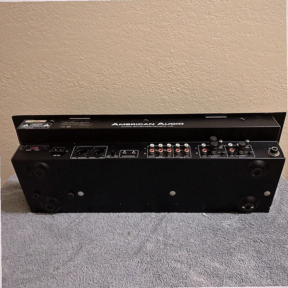 American Audio Q-2411Pro 4 Channel DJ Mixer - WORKS Needs Power
