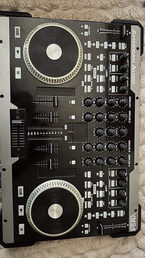 American Audio VMS4 4-Channel Virtual DJ USB Midi Controller