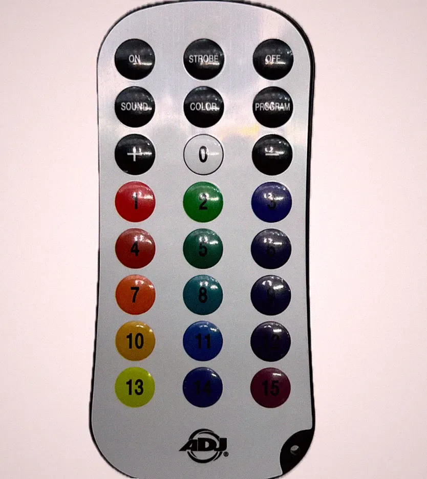 American DJ ADJ UC-IR 24 Universal Infrared Remote Control for Many Fixtures
