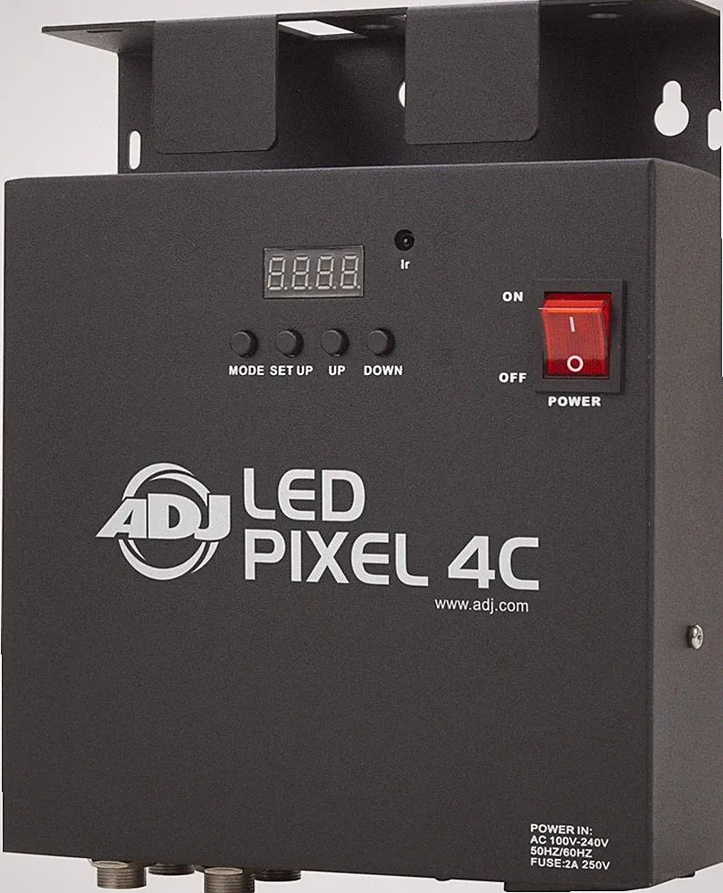 American DJ LED PIXEL 4C 4-Channel Controller For LED Pixel Tube 360 PIX088 New