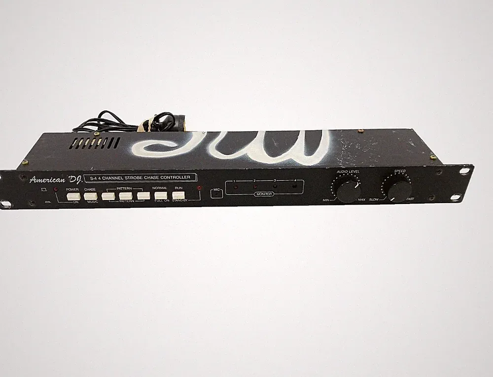American DJ S-4 4 Channel Strobe Controller DMX-512 Compatible - WORKS