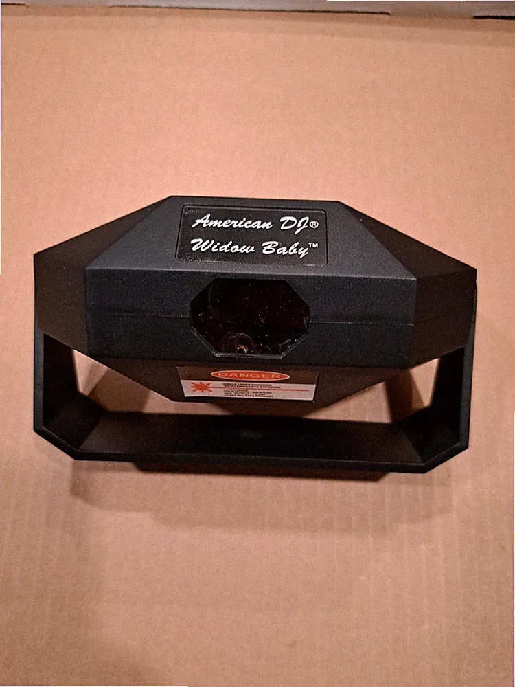 American DJ Widow Baby Laser Effect - Several Patterns - Battery Powered Or AC