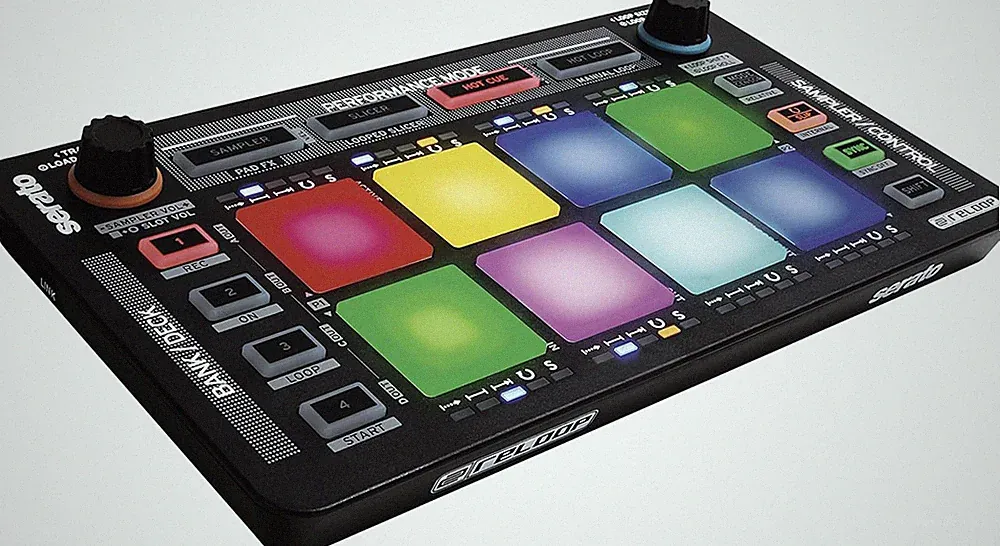 AMS-NEON Neon USB Modular Pad Controller for Serato DJ