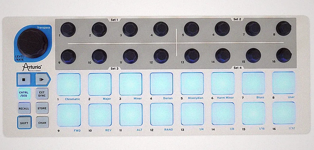 Arturia BeatStep 16-Step Analog Sequencer Midi USB DJ Recording Pad Controller