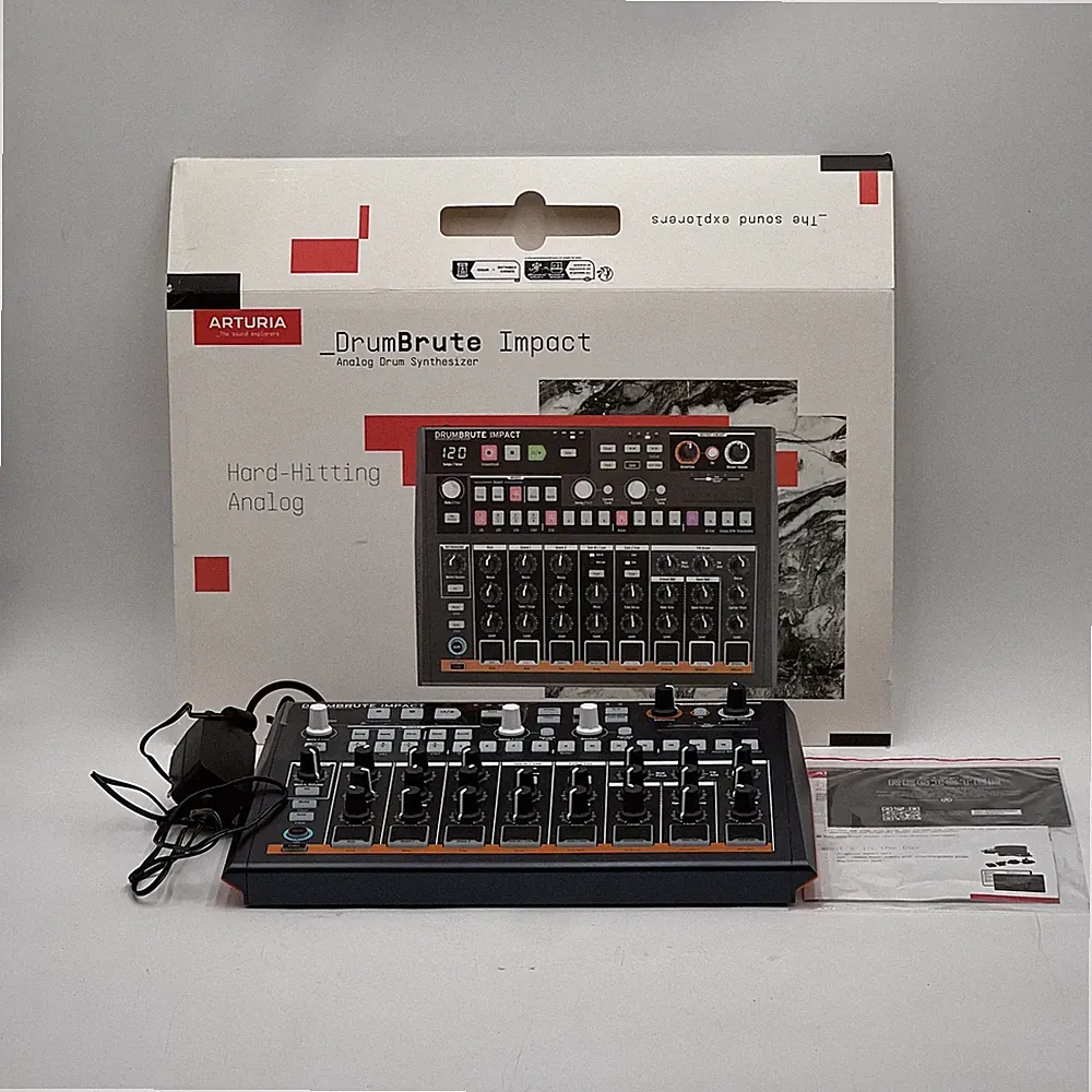 Arturia DrumBrute Impact Analog Drum Synthesizer - Open Box