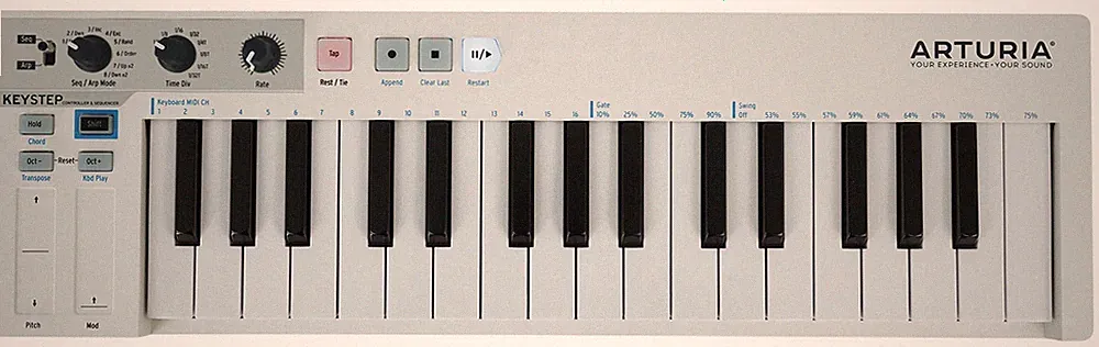 Arturia KeyStep Sequencer Midi USB Live Sound DJ/Recording Keyboard Controller