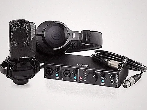 Arturia Minifuse Recording Pack - Black
