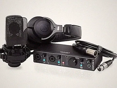Arturia Minifuse Recording Pack - Black