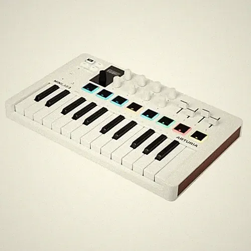 Arturia MiniLab 3 - Universal MIDI Controller - White