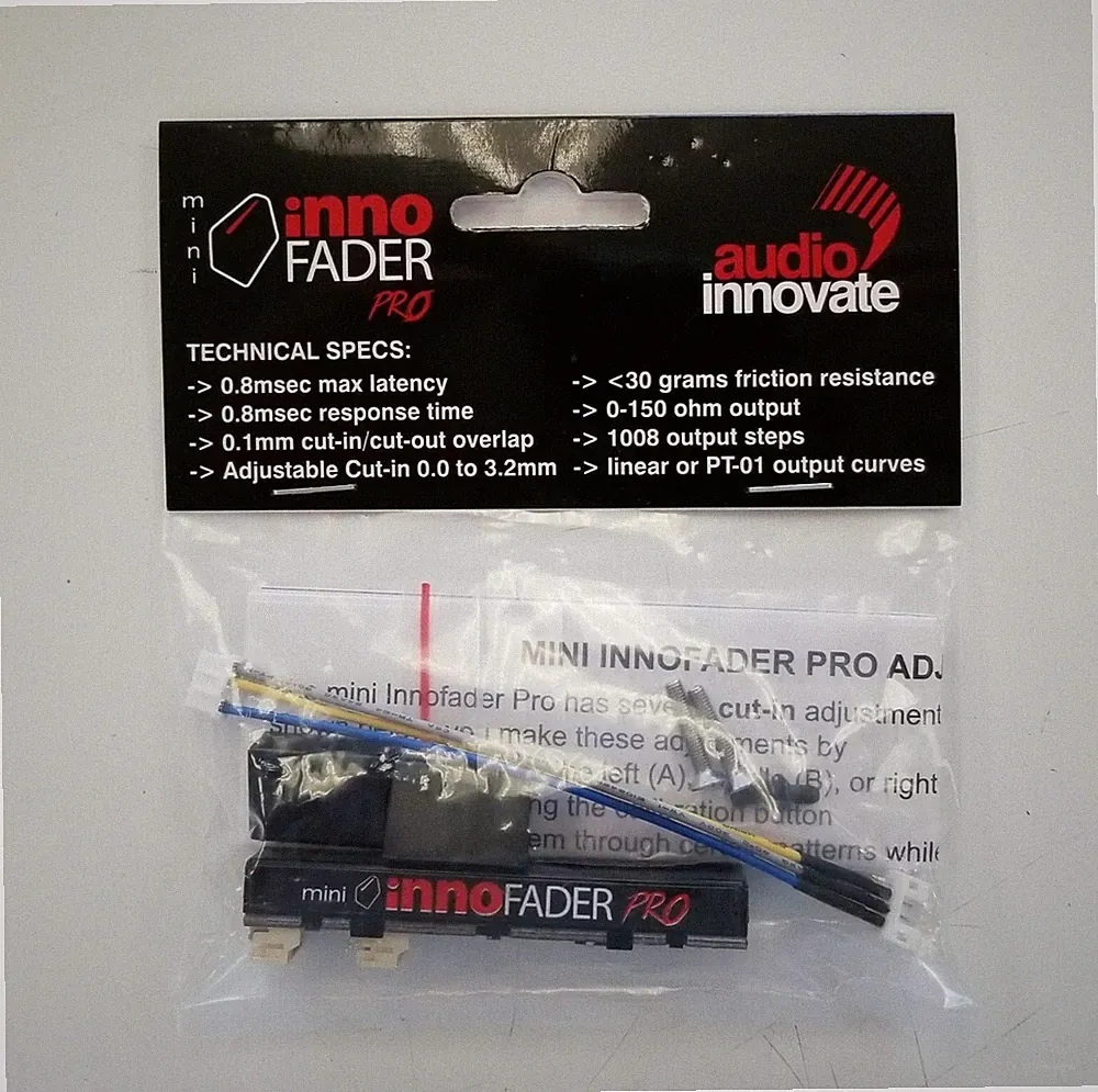 Audio Innovate mini Innofader Pro PT Numark PT-01 Scratch Crossfader