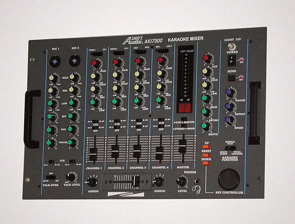 Audio2000'S AKJ7300 DJ Mixer