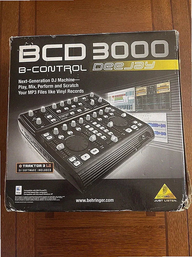 Behringer ~ BCD-3000 B-Control Deejay ~ 4-channel DJ Controller