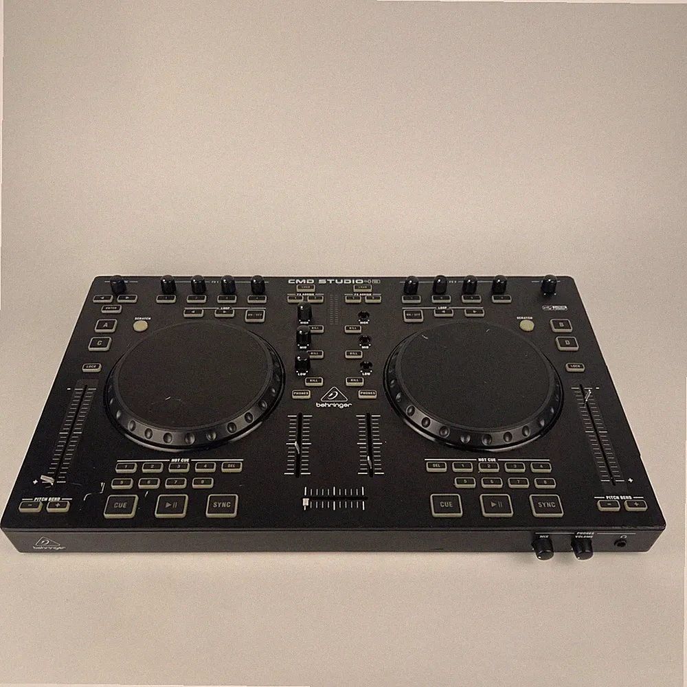 Behringer CMD Studio 4a DJ MIDI Controller USB Dual Deck Untested No Power Cord