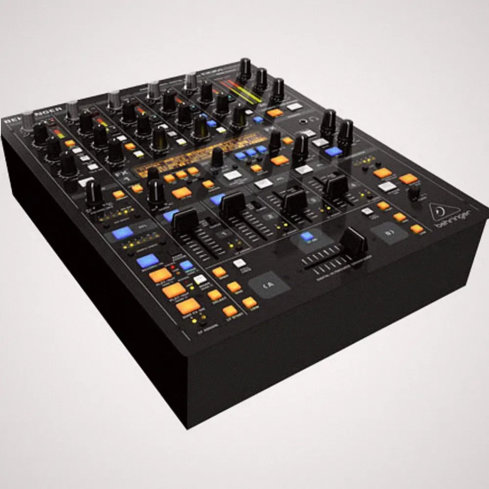 Behringer DDM4000 Ultimate 5-Channel Digital DJ Mixer with Sampler, 4 FX Section