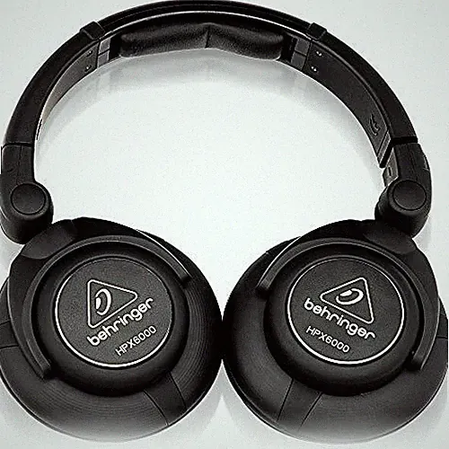 Behringer HPX6000 Professional DJ Closed Headphones w/ Tracking NEW