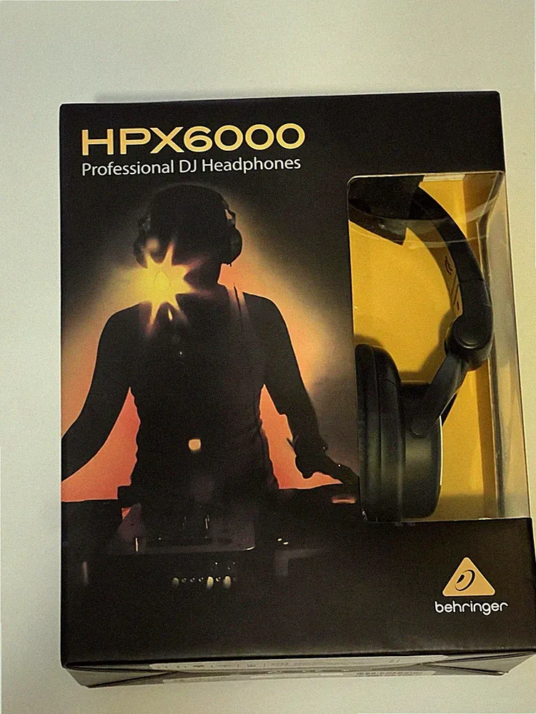 Behringer HPX6000 Professional DJ Headphones