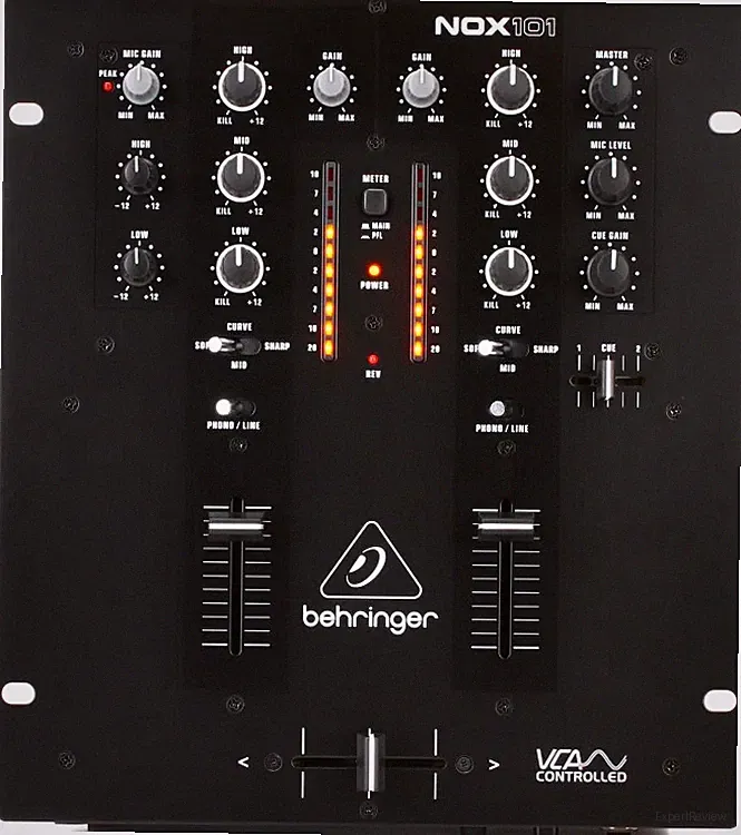 Behringer Pro Mixer NOX101 2-channel DJ Mixer