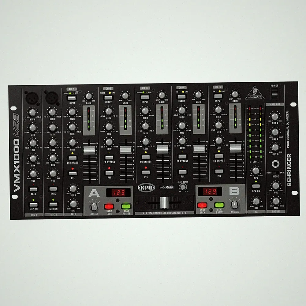 Behringer VMX1000USB DJ Mixer