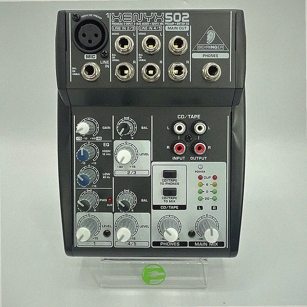 Behringer XENYX502 5-Channels Compact Mixer
