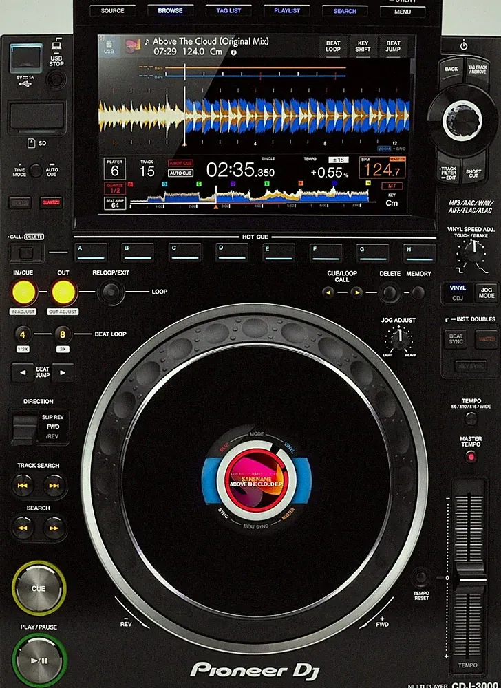 Brand New Sealed Pioneer CDJ-3000 Professional DJ Multiplayer - Black