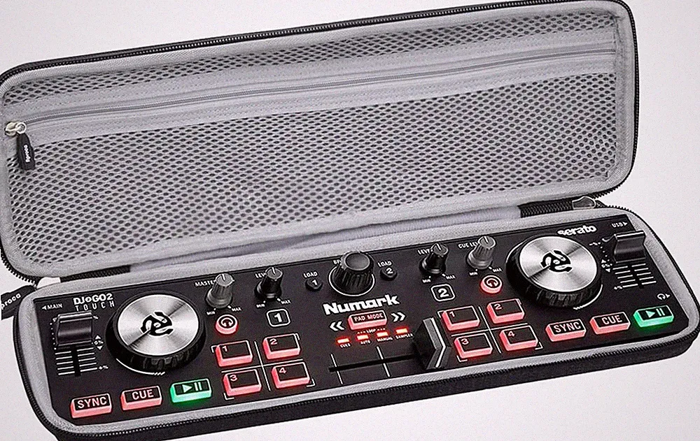 Case Compatible with Numark DJ2GO2 Touch Compact DJ Controller, Storage Portaabl
