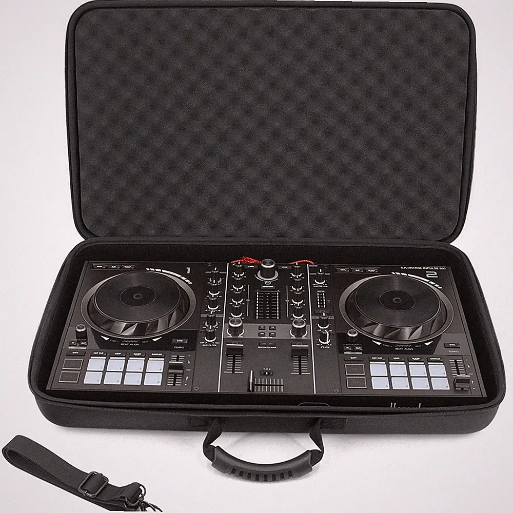 CASEMATIX Hercules DJControl Inpulse 500 DJ Controller Hard Shell Case Only