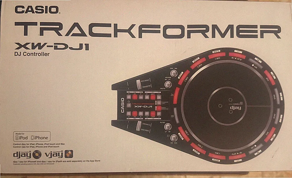 CASIO XW-DJ1 Trackformer DJ Controller New USB Type B × 1 Headphone jack 1100 g