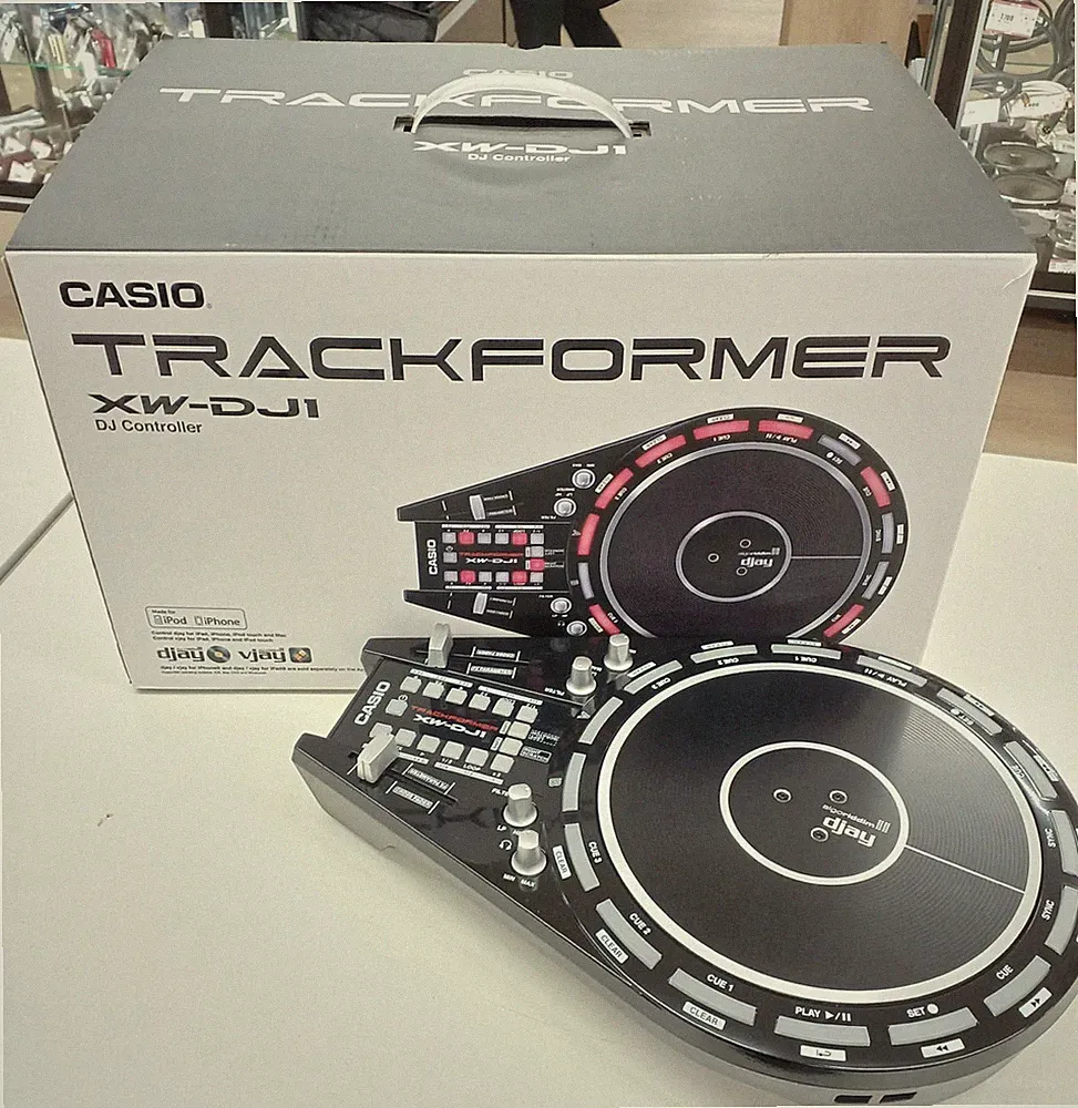 CASIO XW-DJ1 Trackformer DJ Controller Used w/box Used From Japan