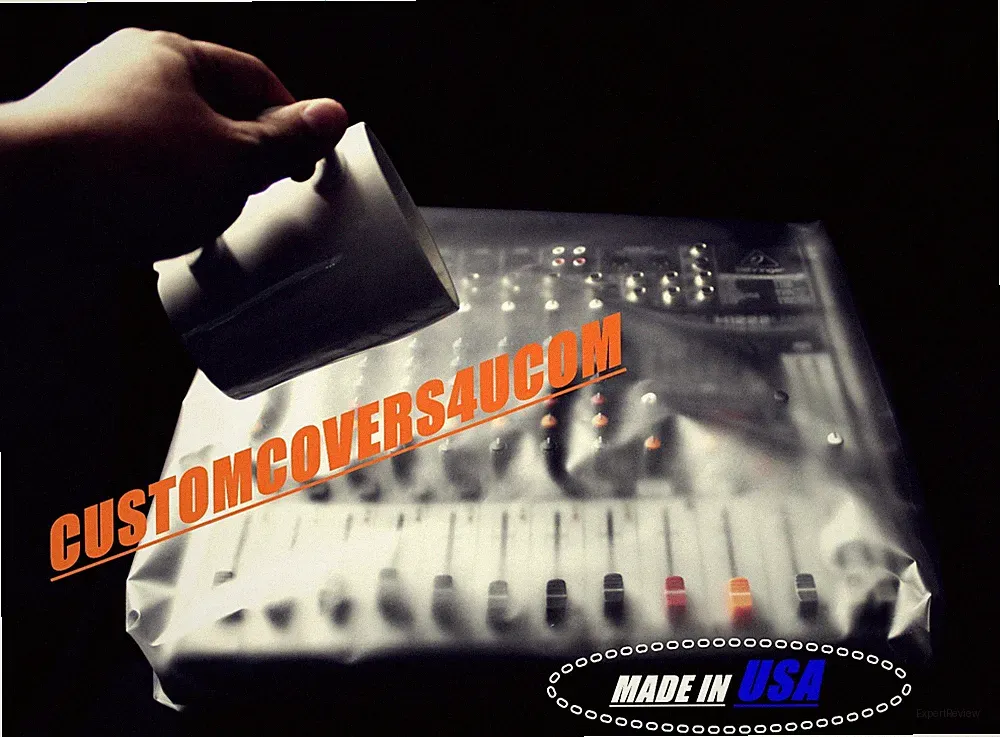 CLEAR VINYL CUSTOM DUST COVER FOR Numark NS7III 4-Channel DJ CONTROLLER & SCREEN