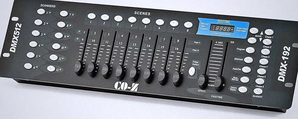 CO-Z 192 DMX 512 Stage DJ Light Controller Light Mixer Board Console