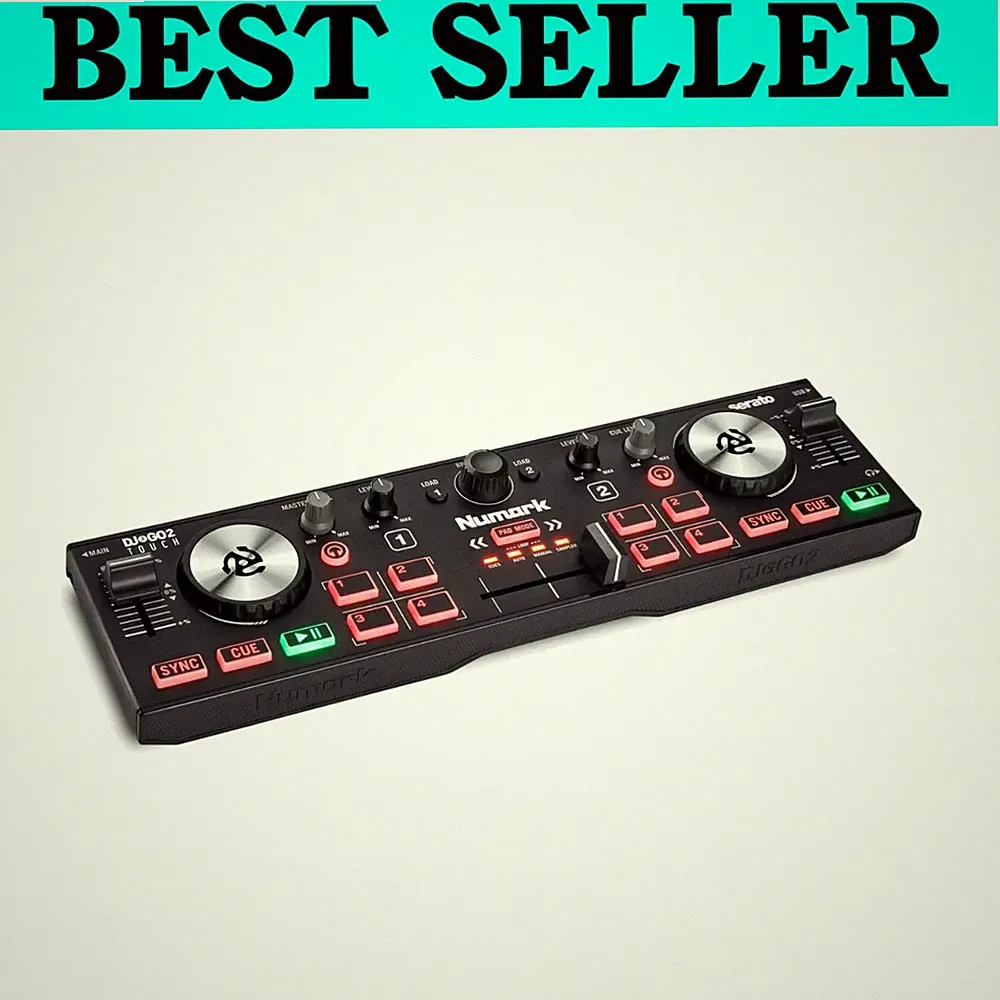 Compact Serato DJ Lite Controller with Audio Interface