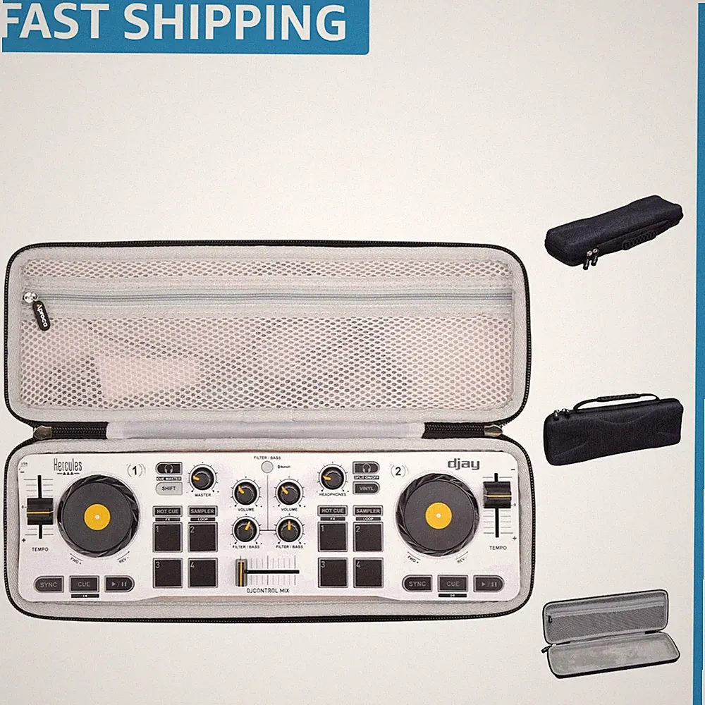 Compact Zippered DJ Controller Case for Hercules DJControl Mix – Lightweight