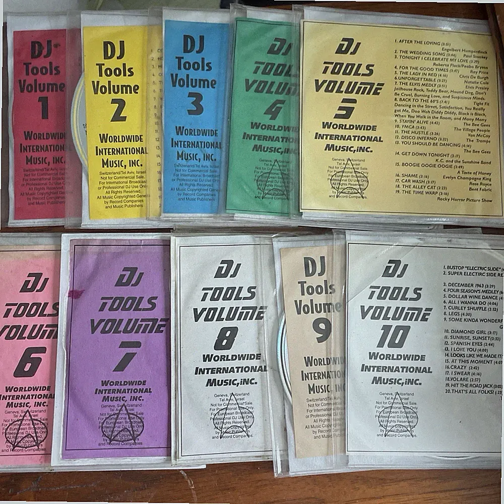 Complete 22 Disc Set Of DJ tools. Reverse Auction! Price decreases every 3 days!