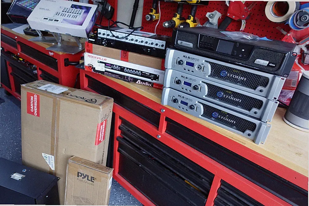 CROWN Rack Mount DSP Amplifier PIONEER DJ Controller STANDS Rolling RACK & MORE