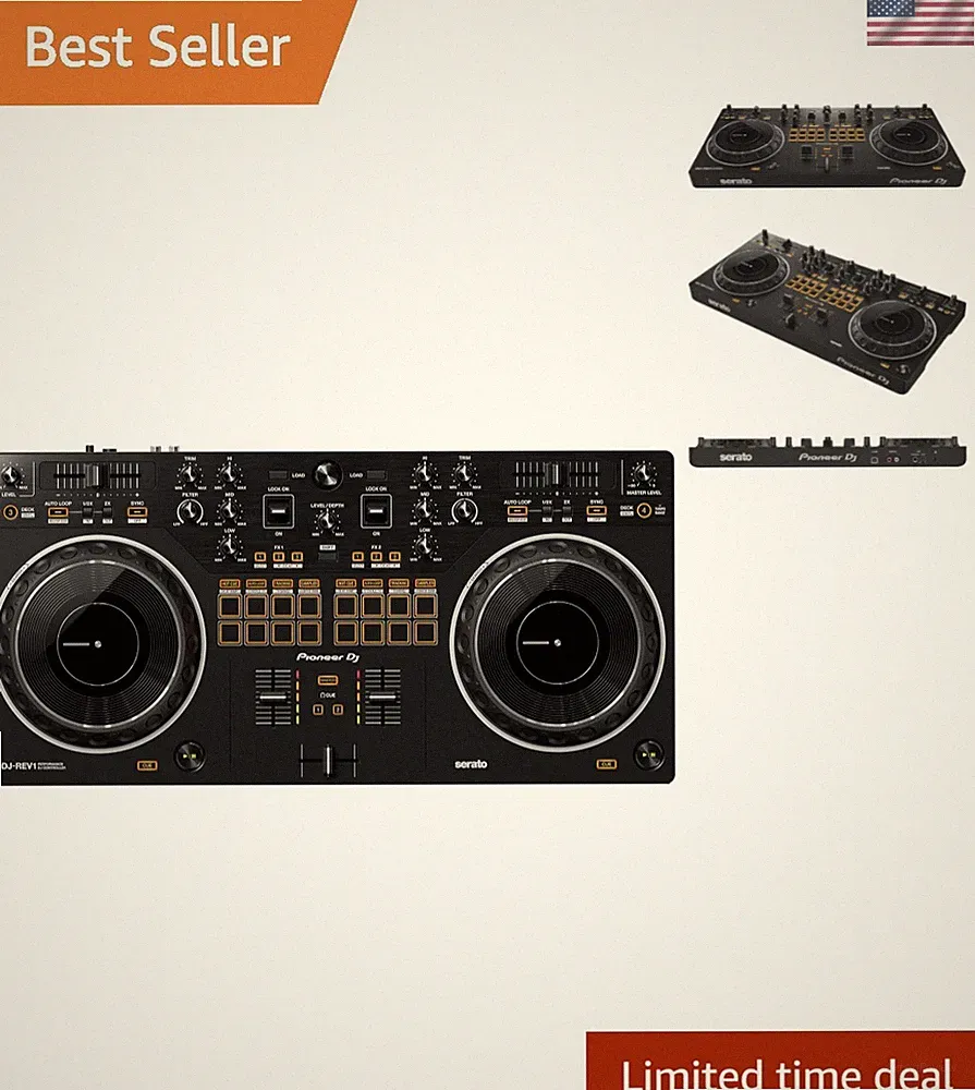 DDJ- 2-Channel DJ Controller - Unleash Your Creativity with Serato