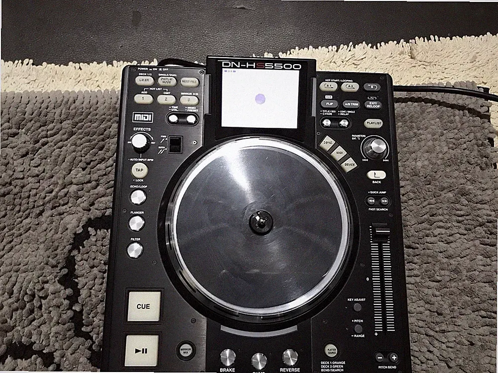 DENON DJ DN-HS5500 Dual-Deck Controller Digital Turntable Media Player - U$ED