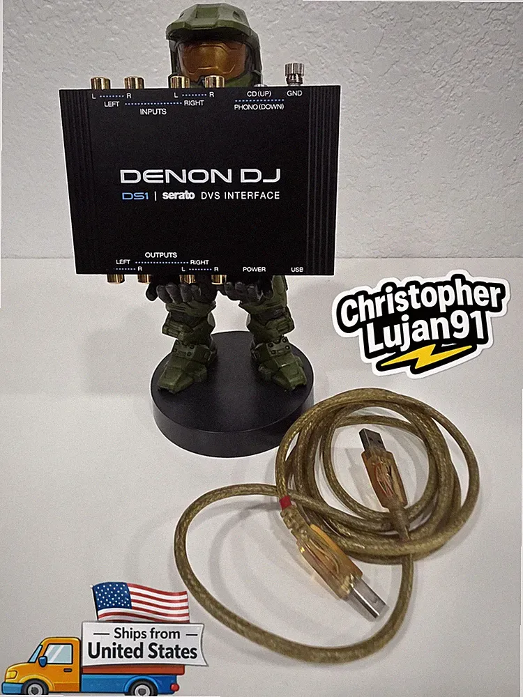 DENON DJ DS1 Professional 2-Channel serato DJ DVS Interface