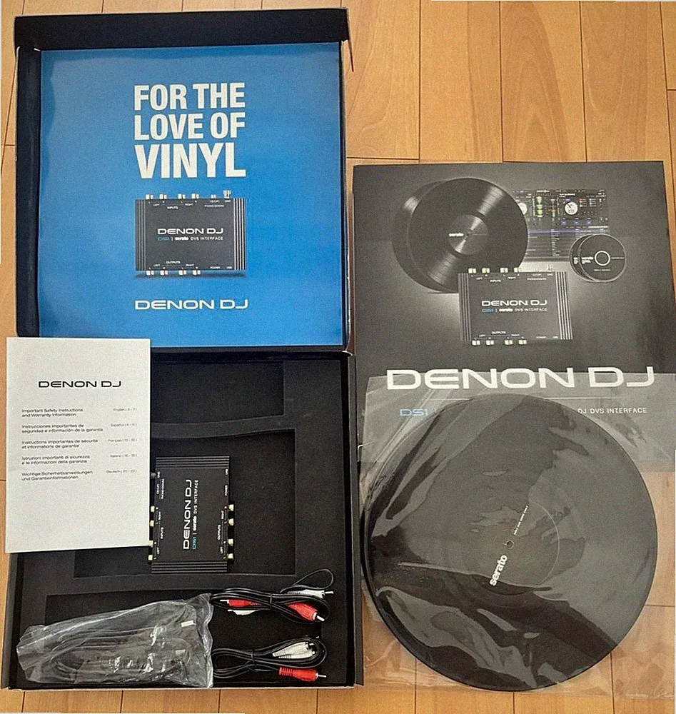 Denon DJ DS1 Serato DVS Audio Interface 2-Channel Digital Vinyl System w/ Box