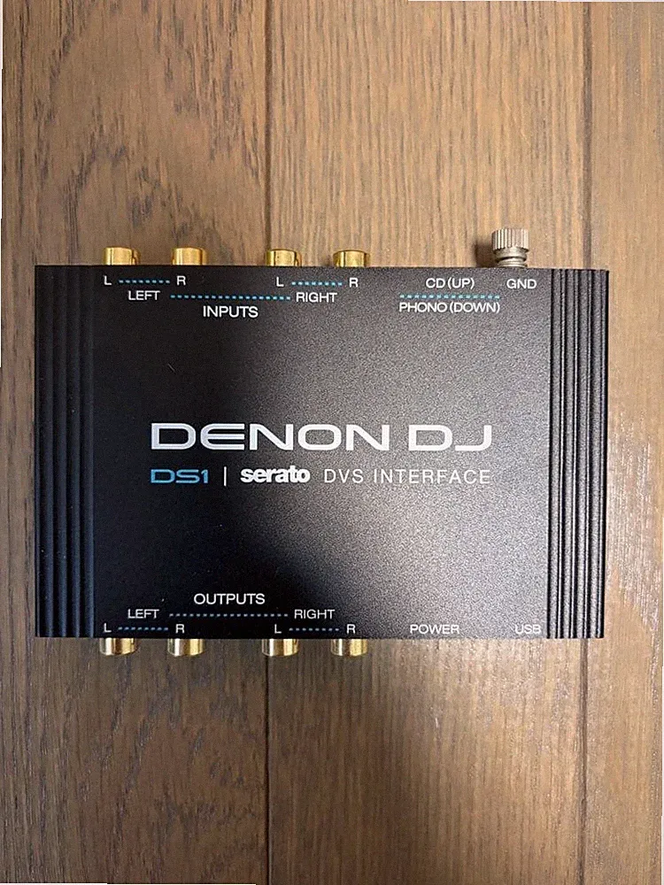 Denon DJ DS1 Serato DVS Interface 2-Channel Audio DJ Pro w/ Original Box Tested