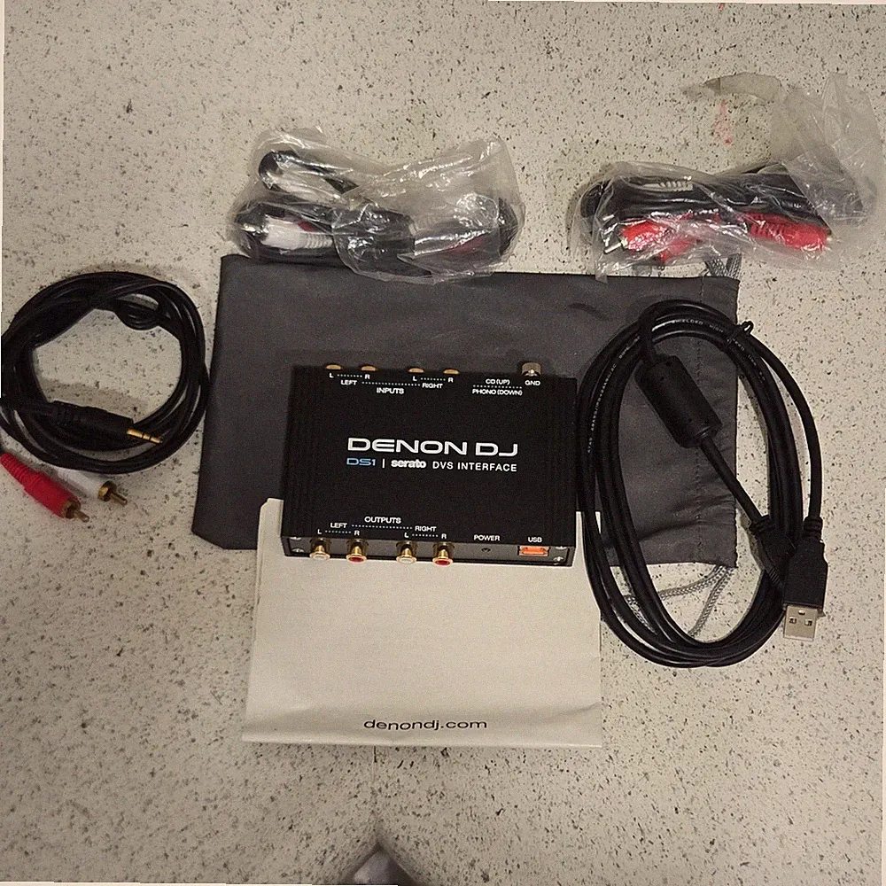 Denon DJ DS1 Serato DVS Interface Black